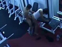 Hidden camera in gym