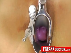 Gyno patient lucy bell anal plug treatment